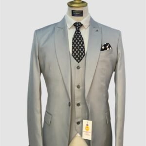 Cloud Grey 3piece Suit