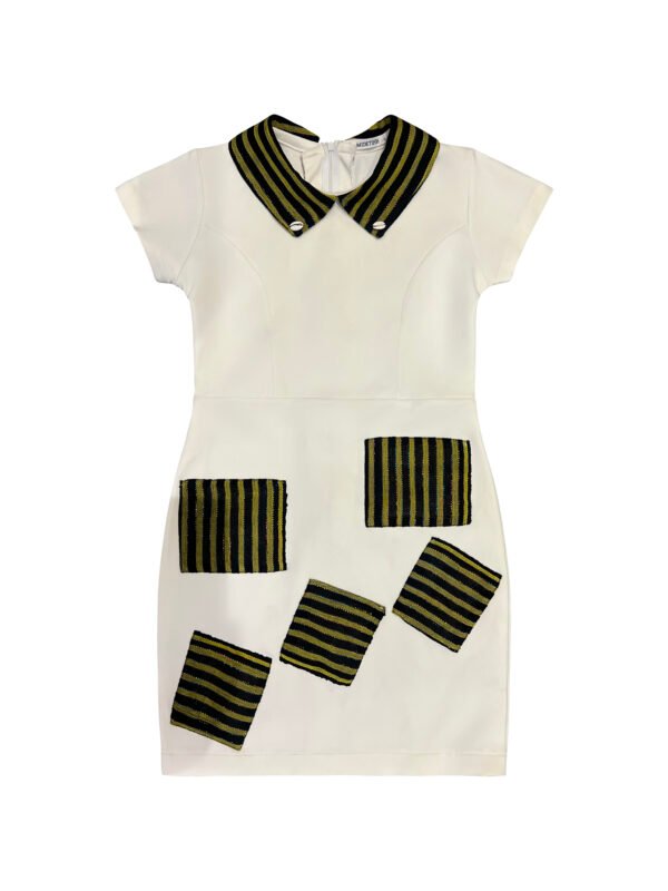 Ivory Heritage Mini Dress