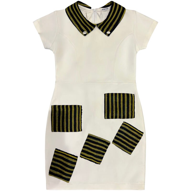 Ivory Heritage Mini Dress