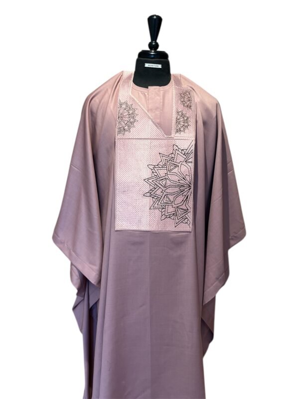 Onion Gold Monogram Agbada - Image 4